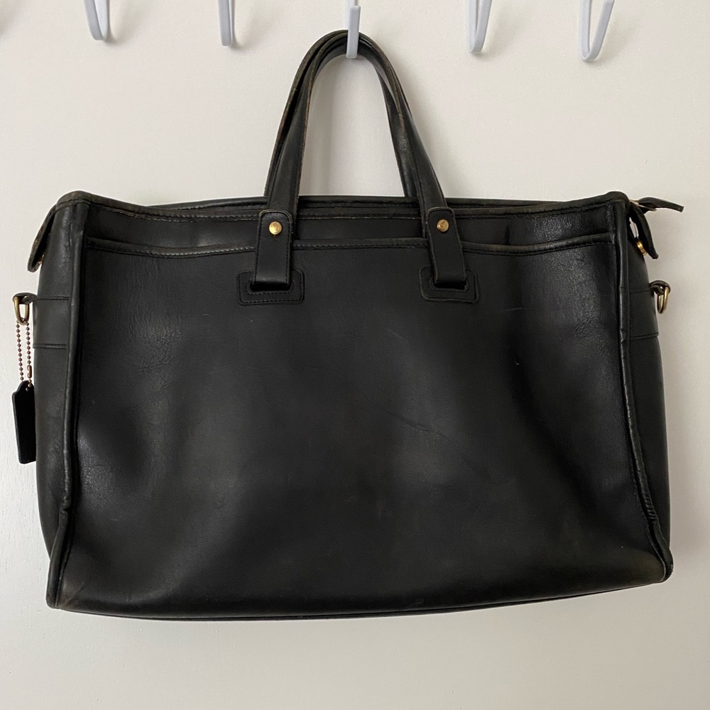 COACH // vintage laptop bag